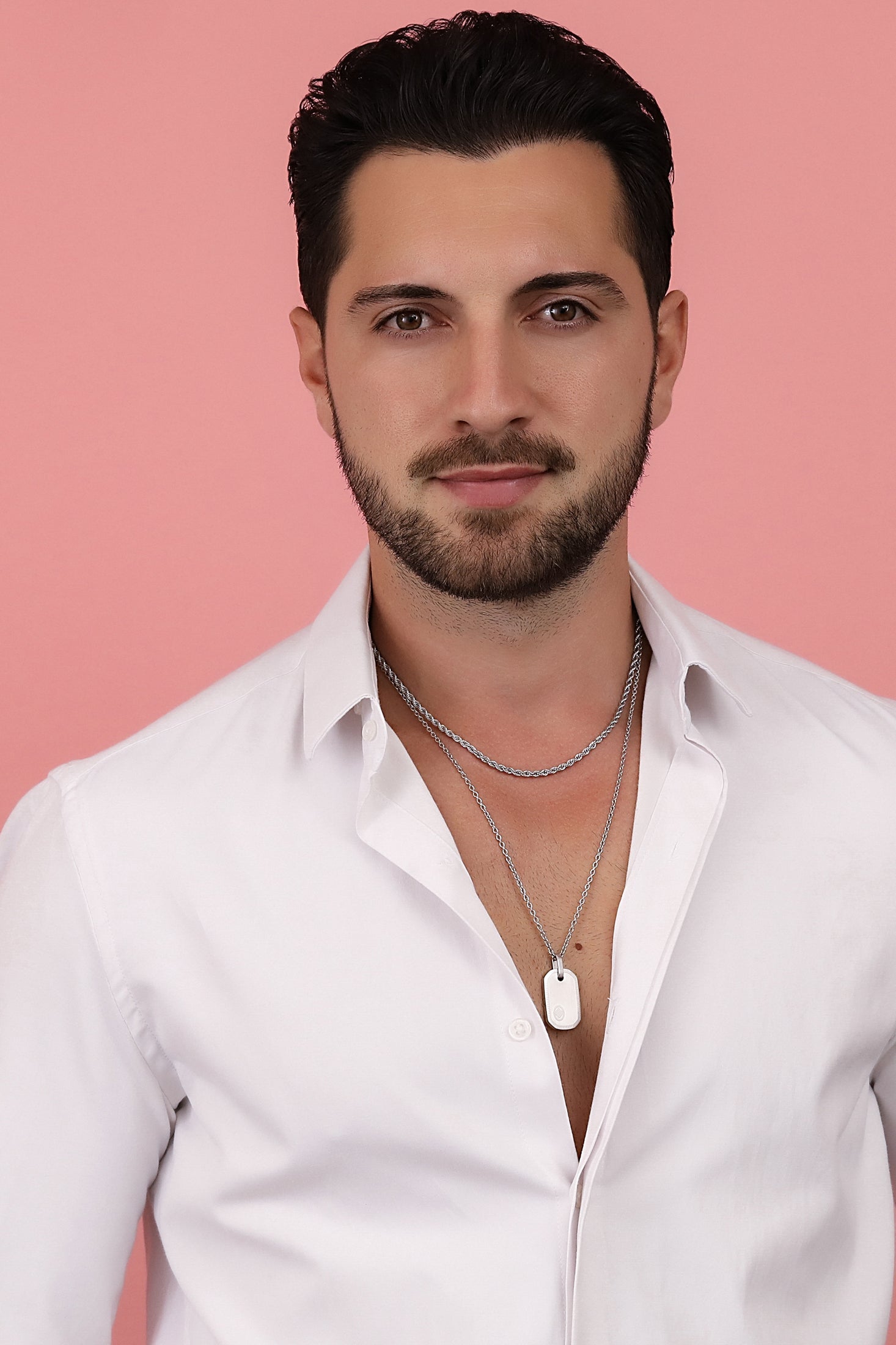 Carisma Logo Silver Tag &quot;L-Aqwa Wieħed&quot; Pendant