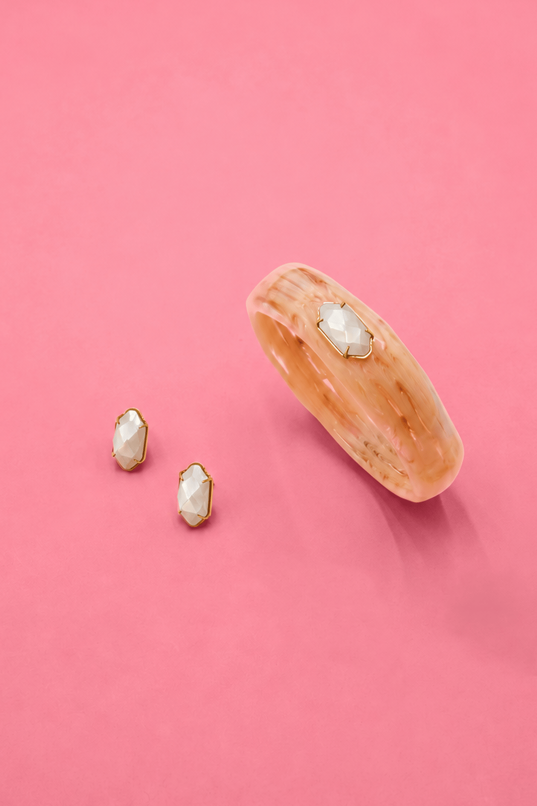 Stone Station Camilla Studs &amp; Bangle Gift Set