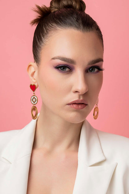 Carisma Love Statement Earring Set