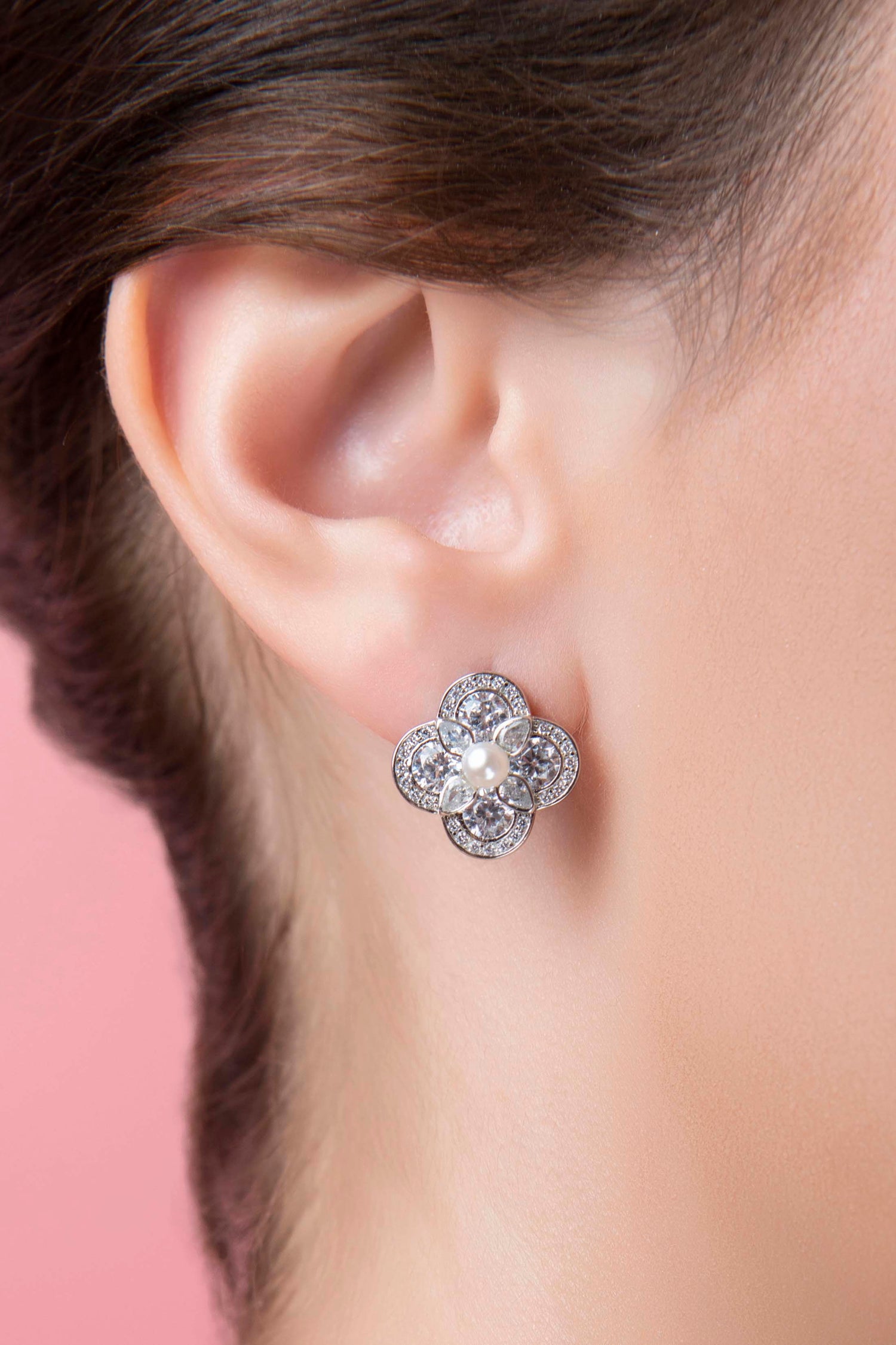 Carisma Bridal Stud Earring Set