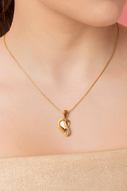 Infinity Side By Side Left Pendant