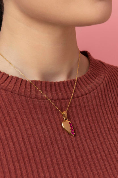 Sisters Side By Side Left Pendant