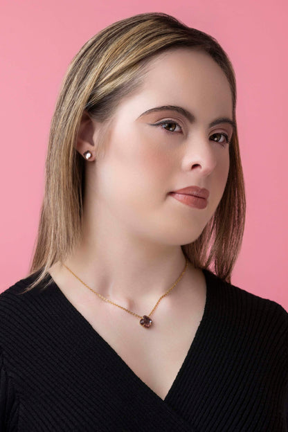 Birthstone Choker &amp; Stud Earrings Gift Set