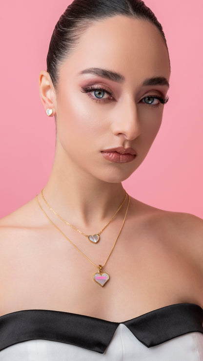 Inħobbok Heart Pendant