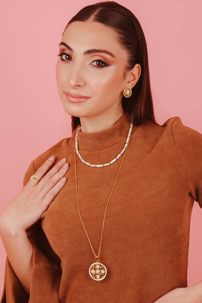 Għarb Lace Ring &amp; Għarb Lace Bangle Gift Set