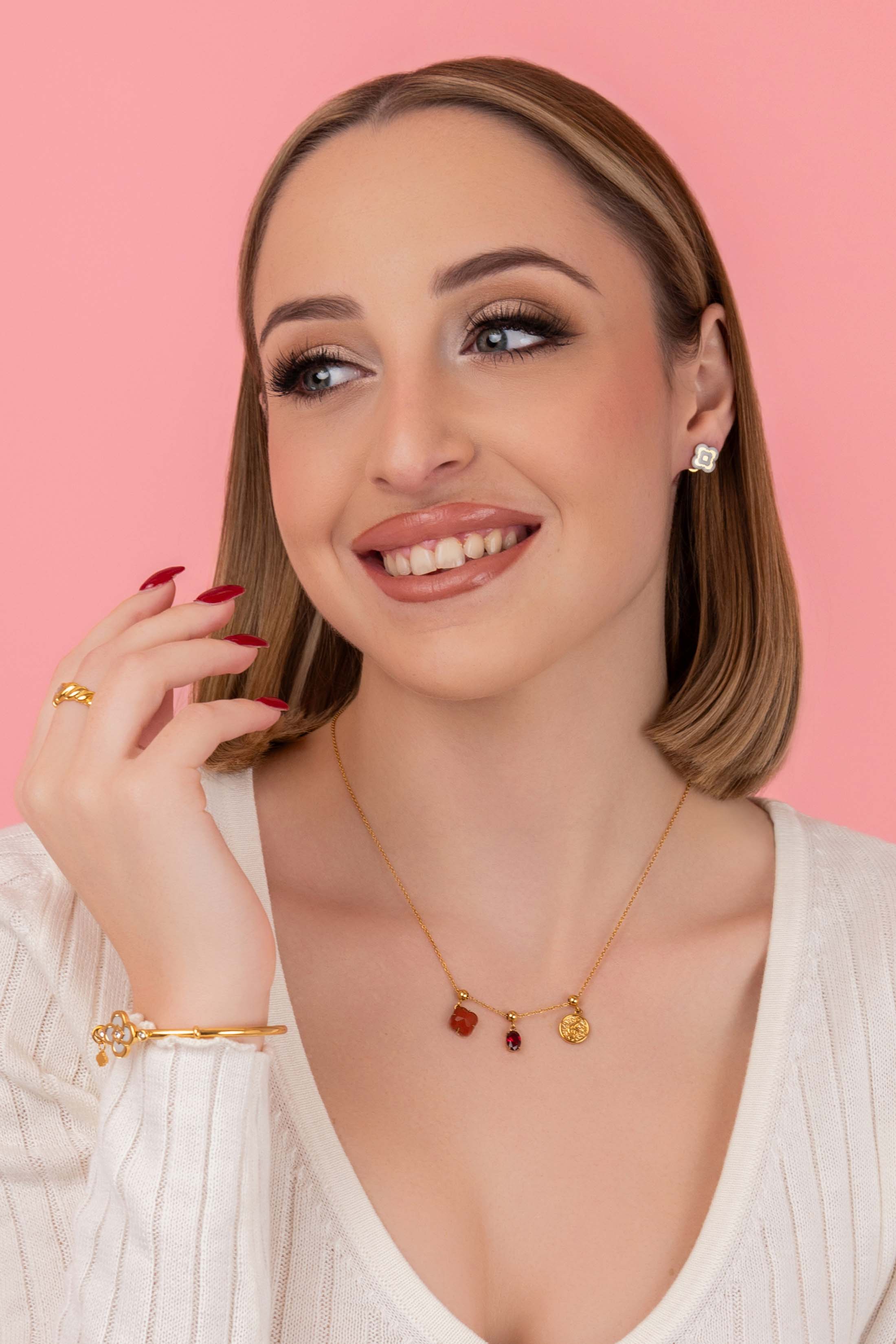 Birthstone Toggle Charm Pendant