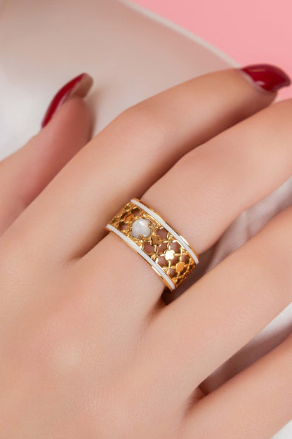 Għarb Lace Ring &amp; Għarb Lace Bangle Gift Set