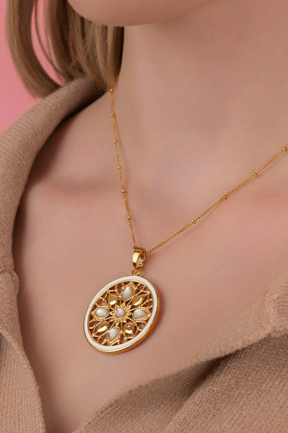 Xagħra Lace Large Pendant