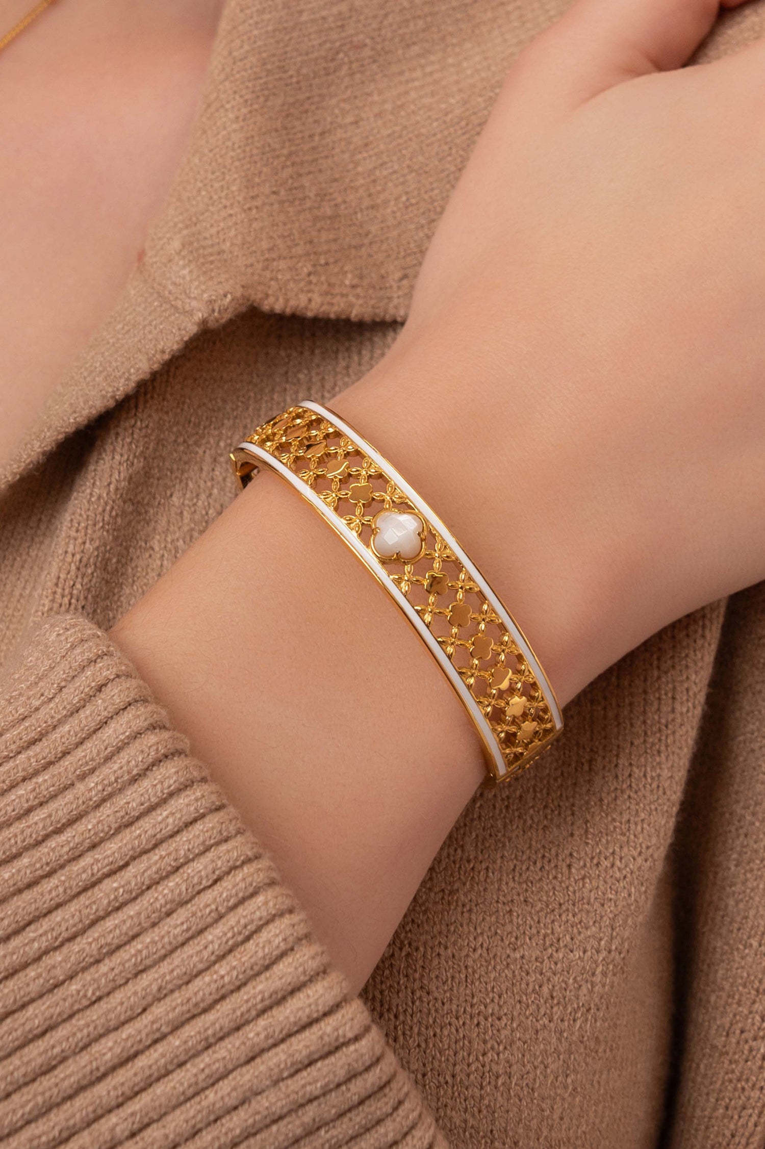 Għarb Lace Ring &amp; Għarb Lace Bangle Gift Set