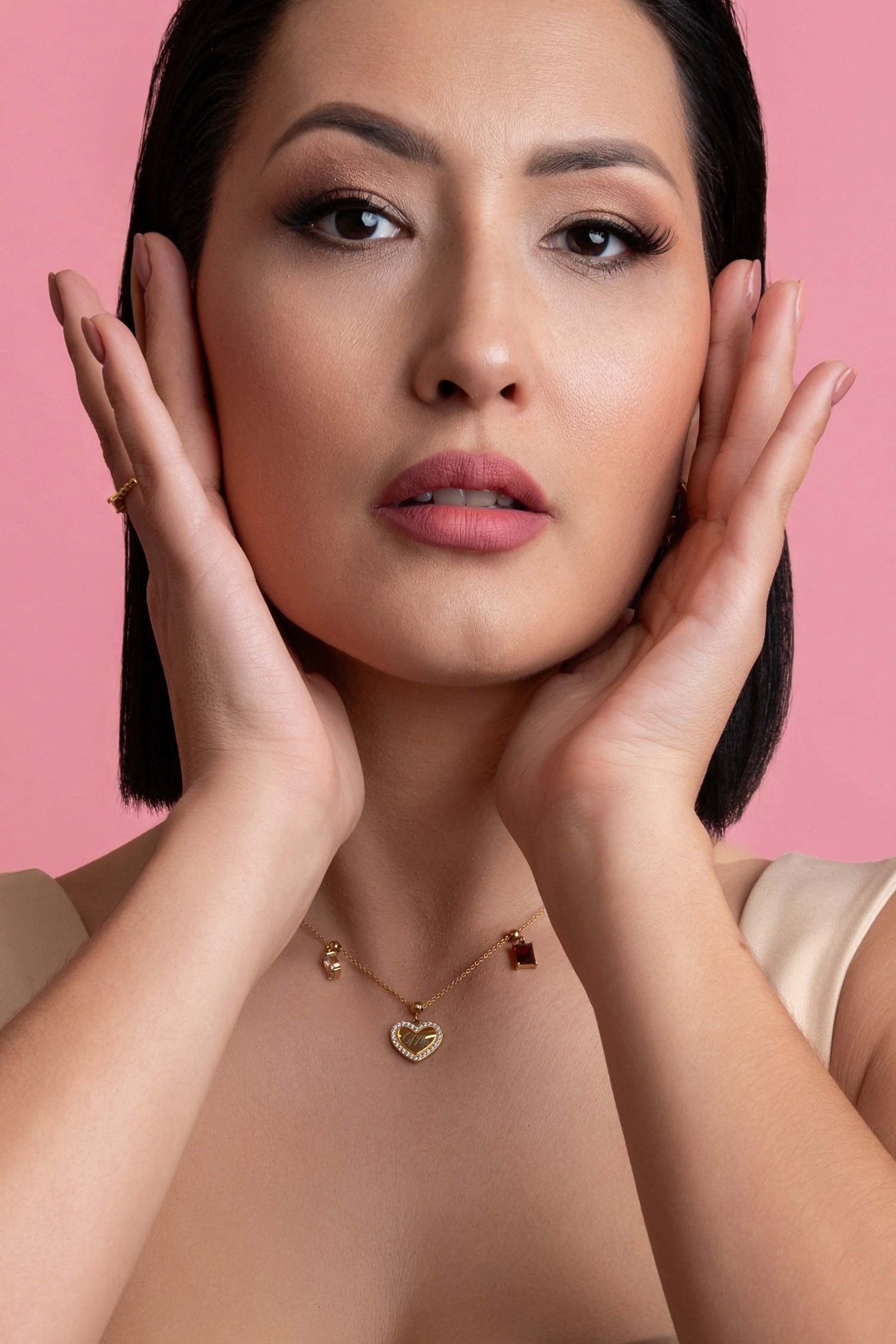 Qalbi Halo Valentine’s Toggle Charm Pendant