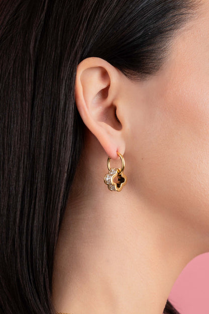 Zaria’s Hoop Earrings &amp; Ring Pendant Gift Set