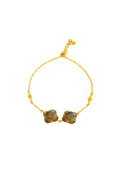 Stone Station Tiger Eye Bracelet