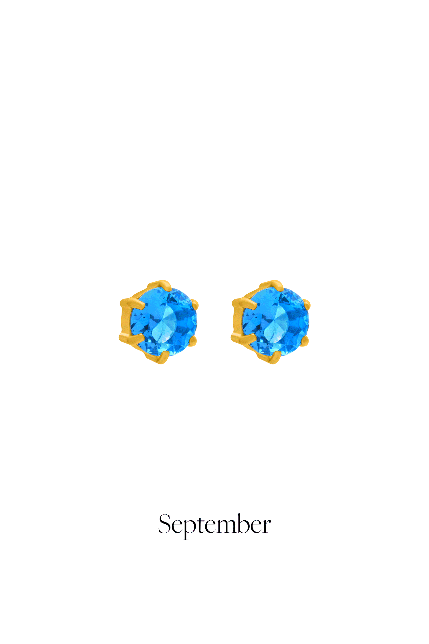 Birthstone Stud Earring Set