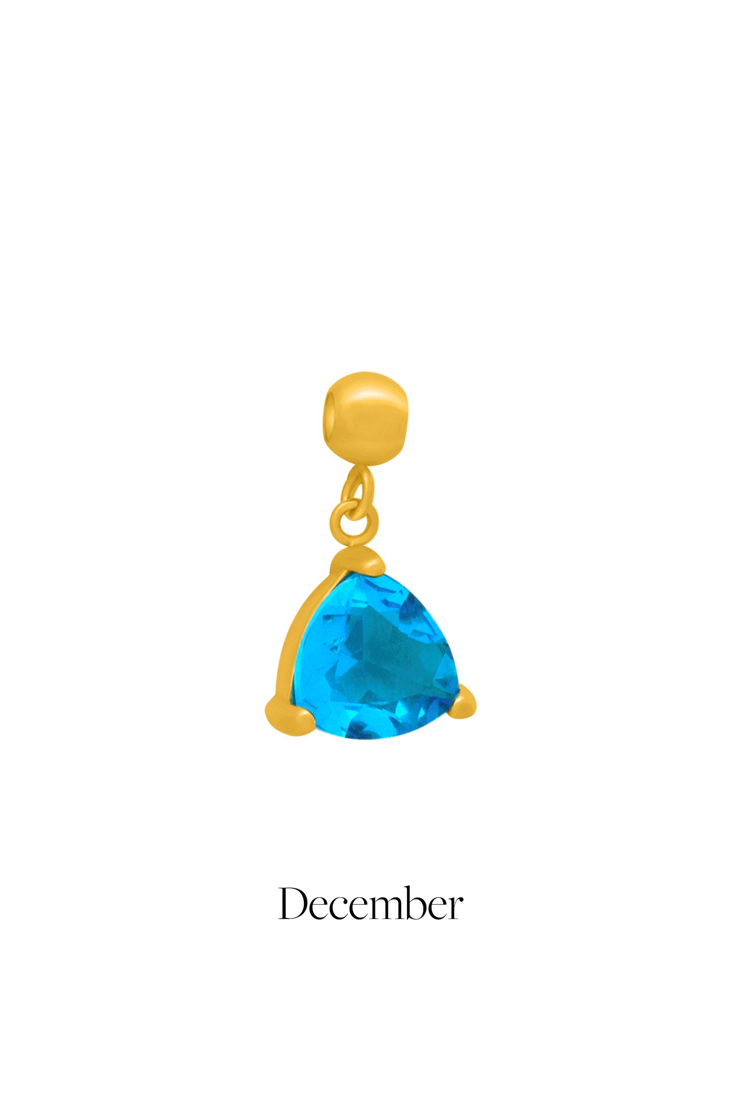 Birthstone Toggle Charm Pendant