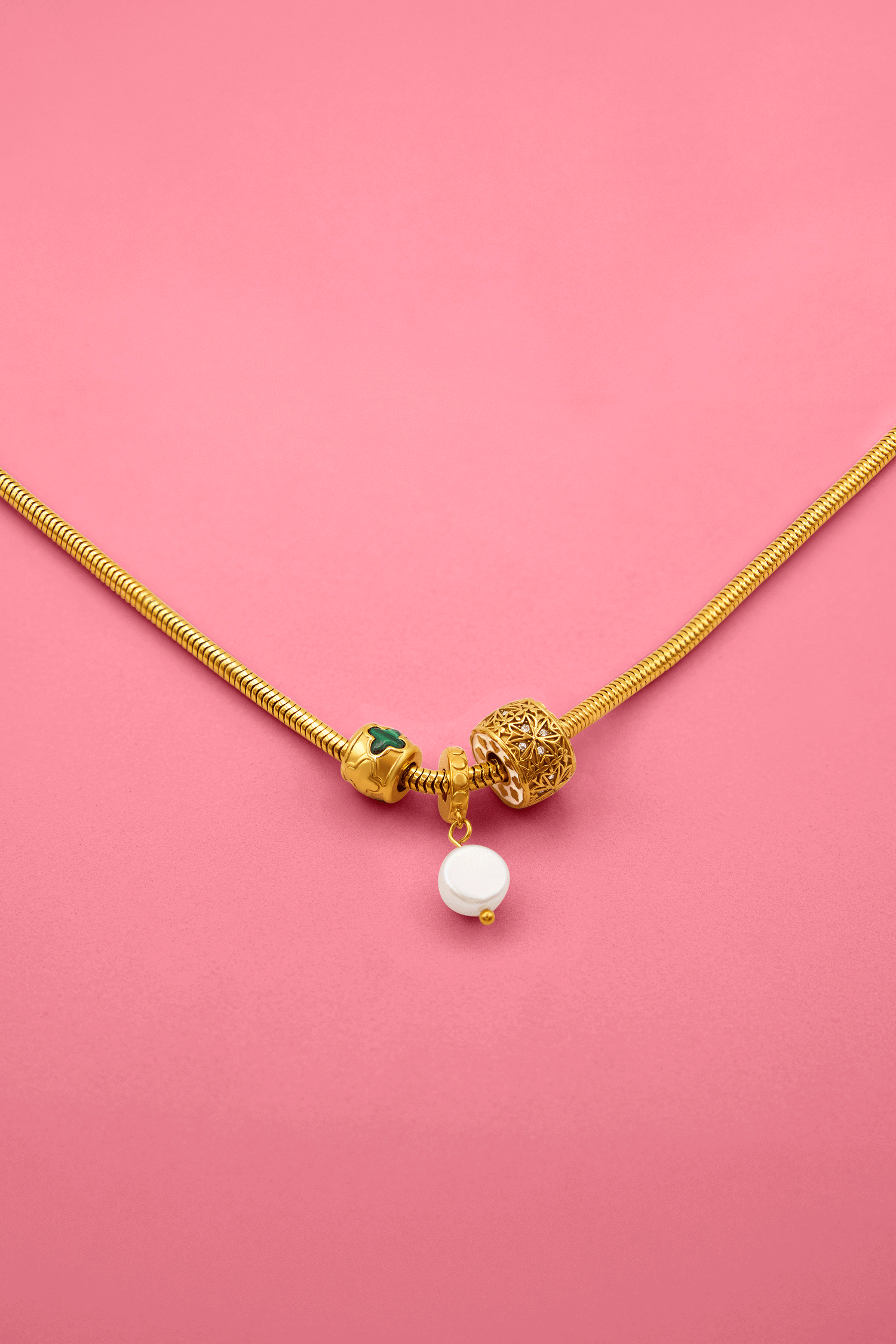 Carisma Token Charm Necklace Gift Set