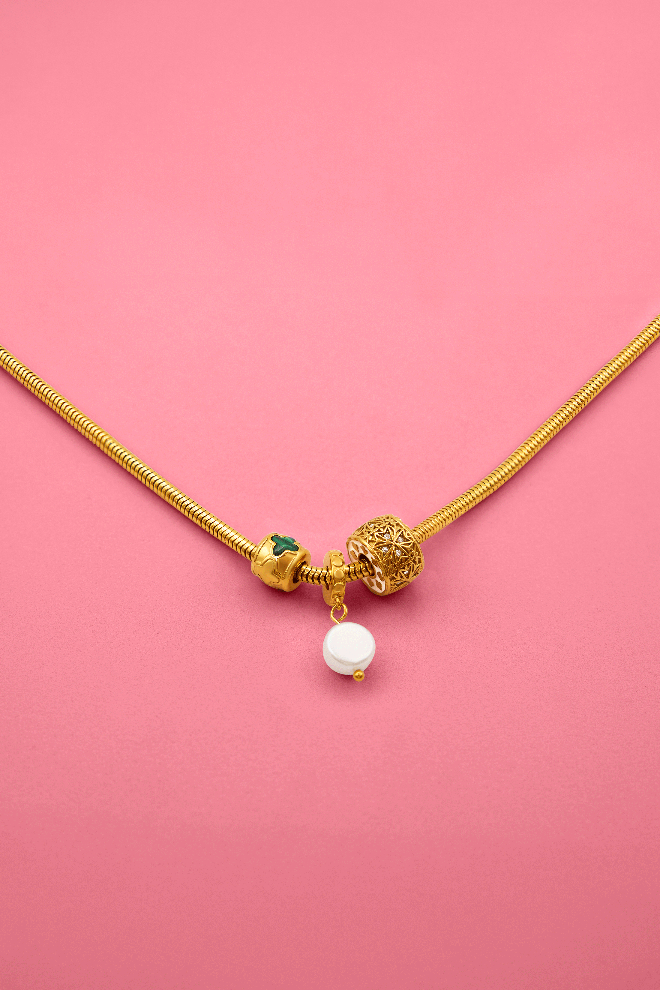 Carisma Token Charm Necklace Gift Set