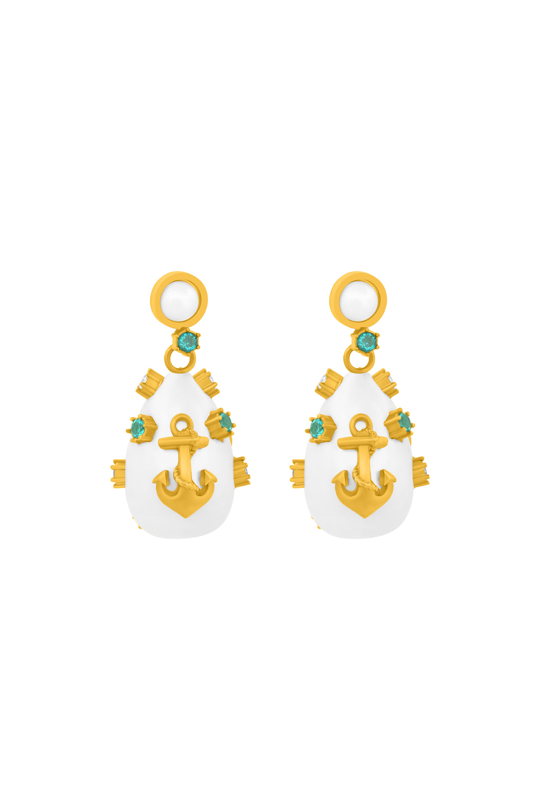 Ocean Treasure Statement Earring Set