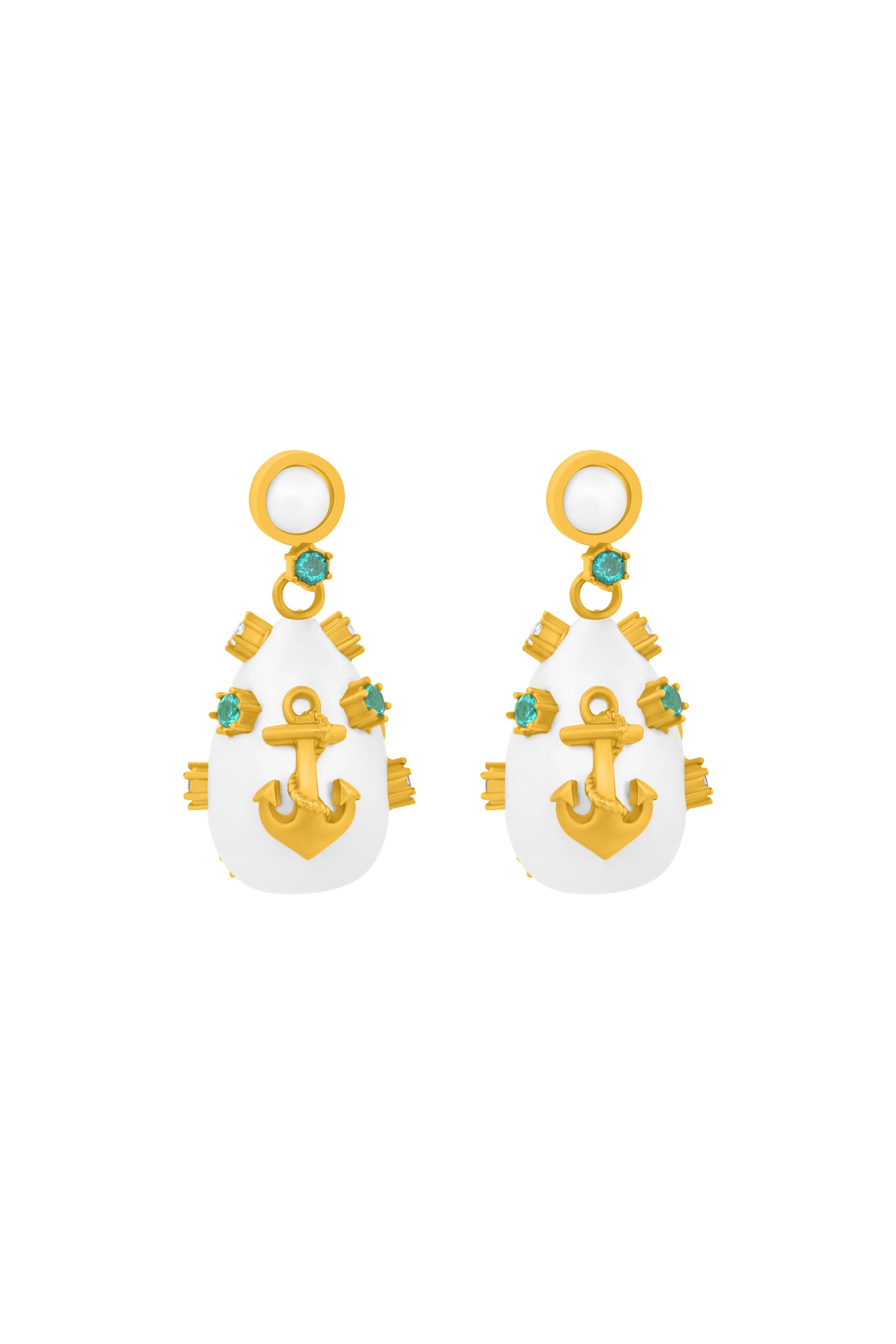 Ocean Treasure Statement Earring Set