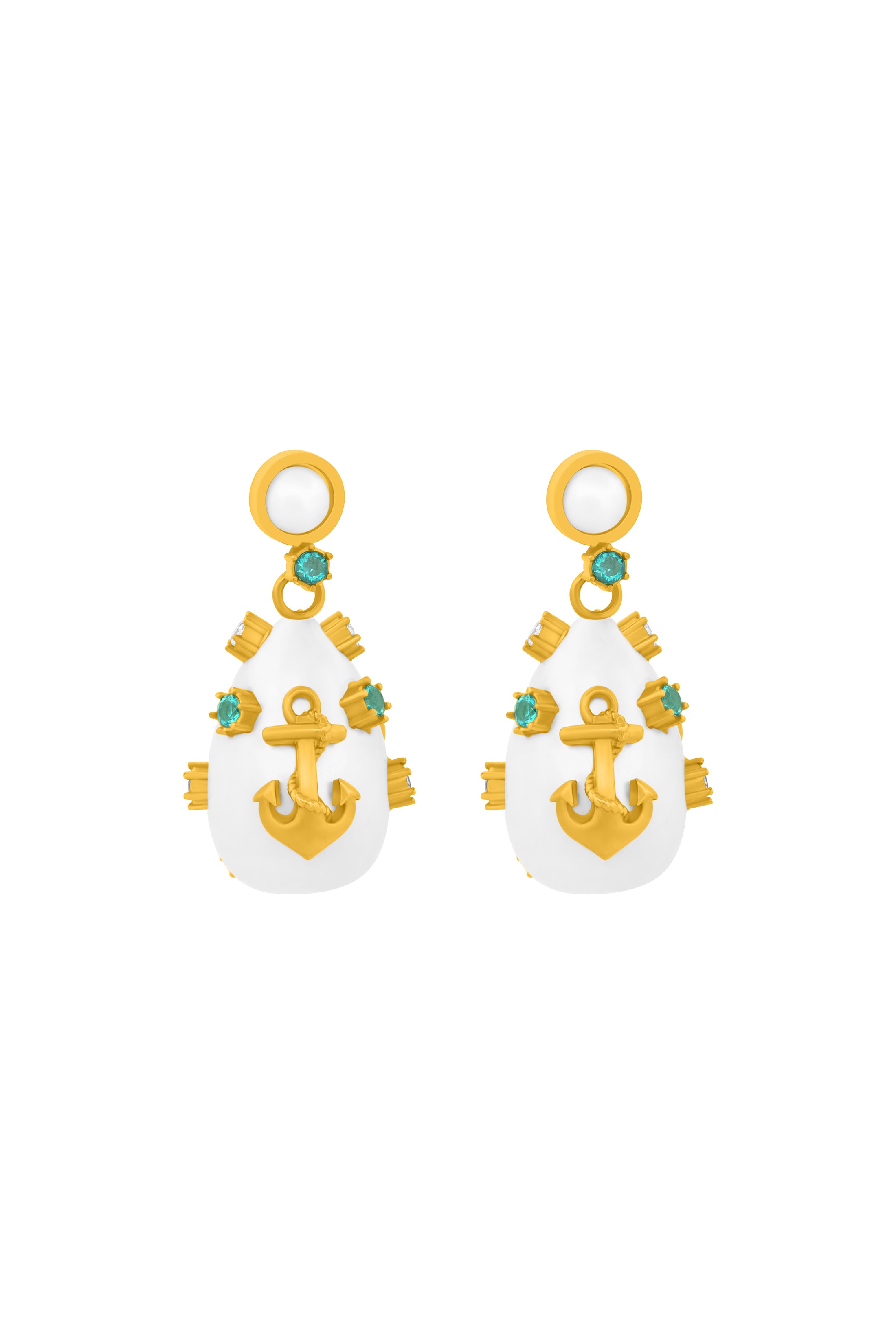 Ocean Treasure Statement Earring Set