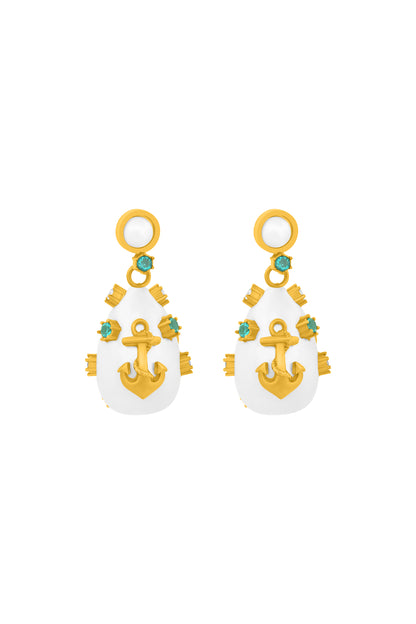 Ocean Treasure Statement Earring Set