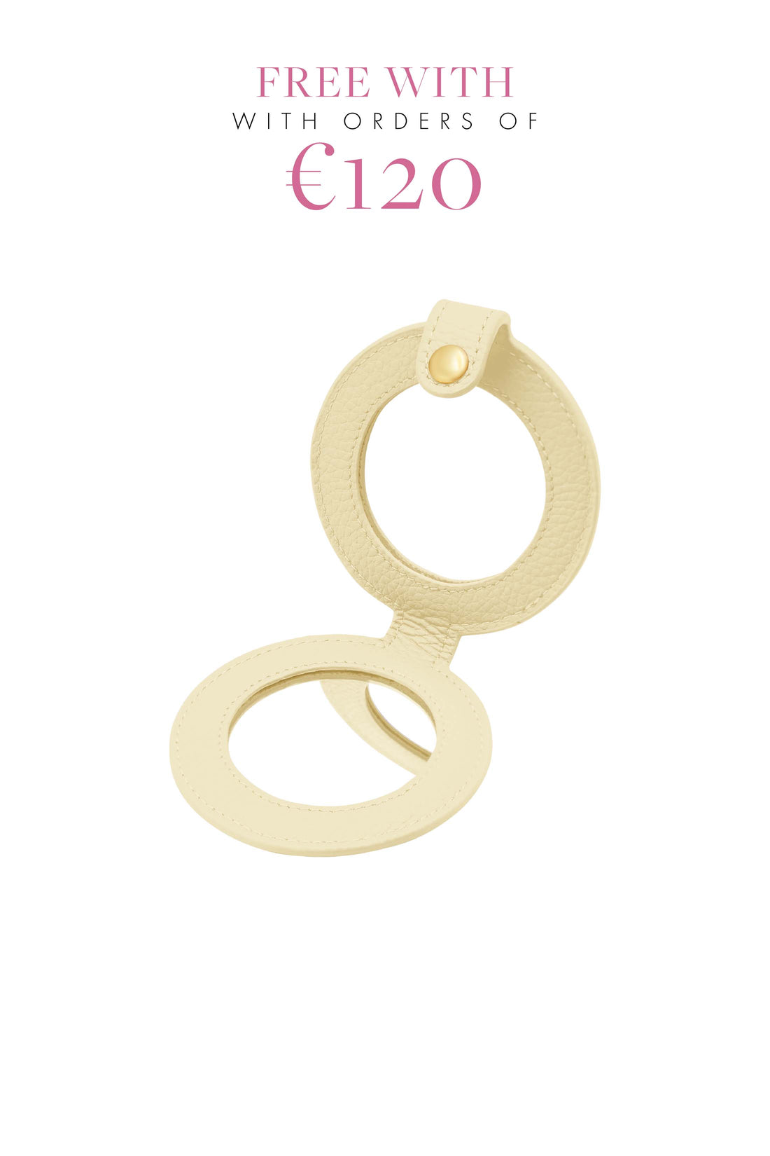 Leather Compact Mirror