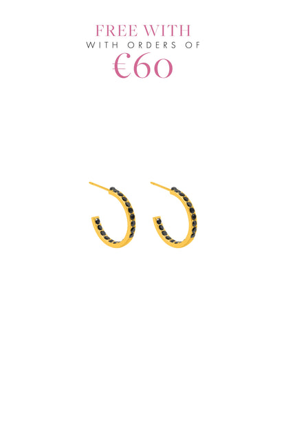 Tnabbret Petite Hoop Earring Set