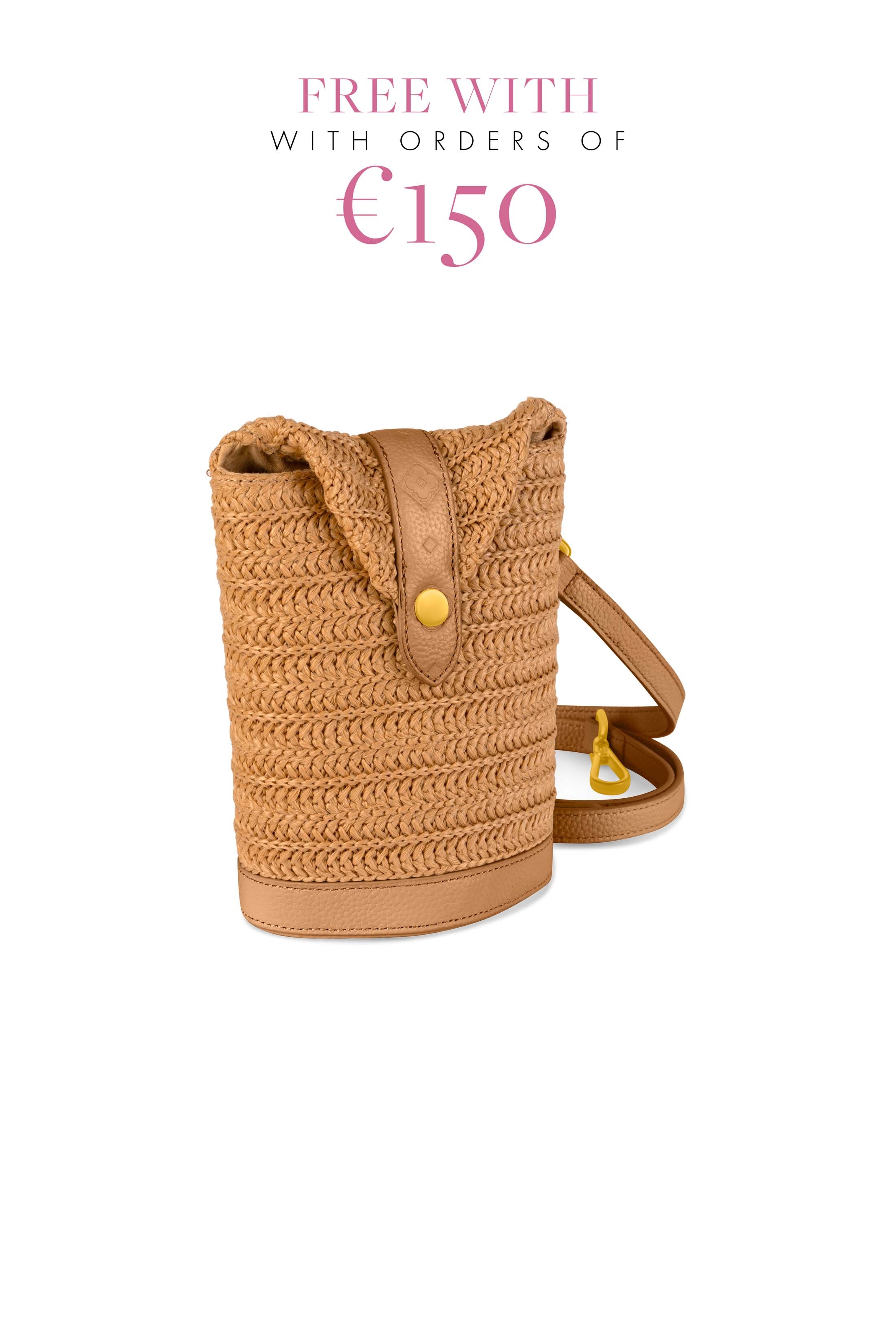Carisma Coast Raffia Biscuit Bag