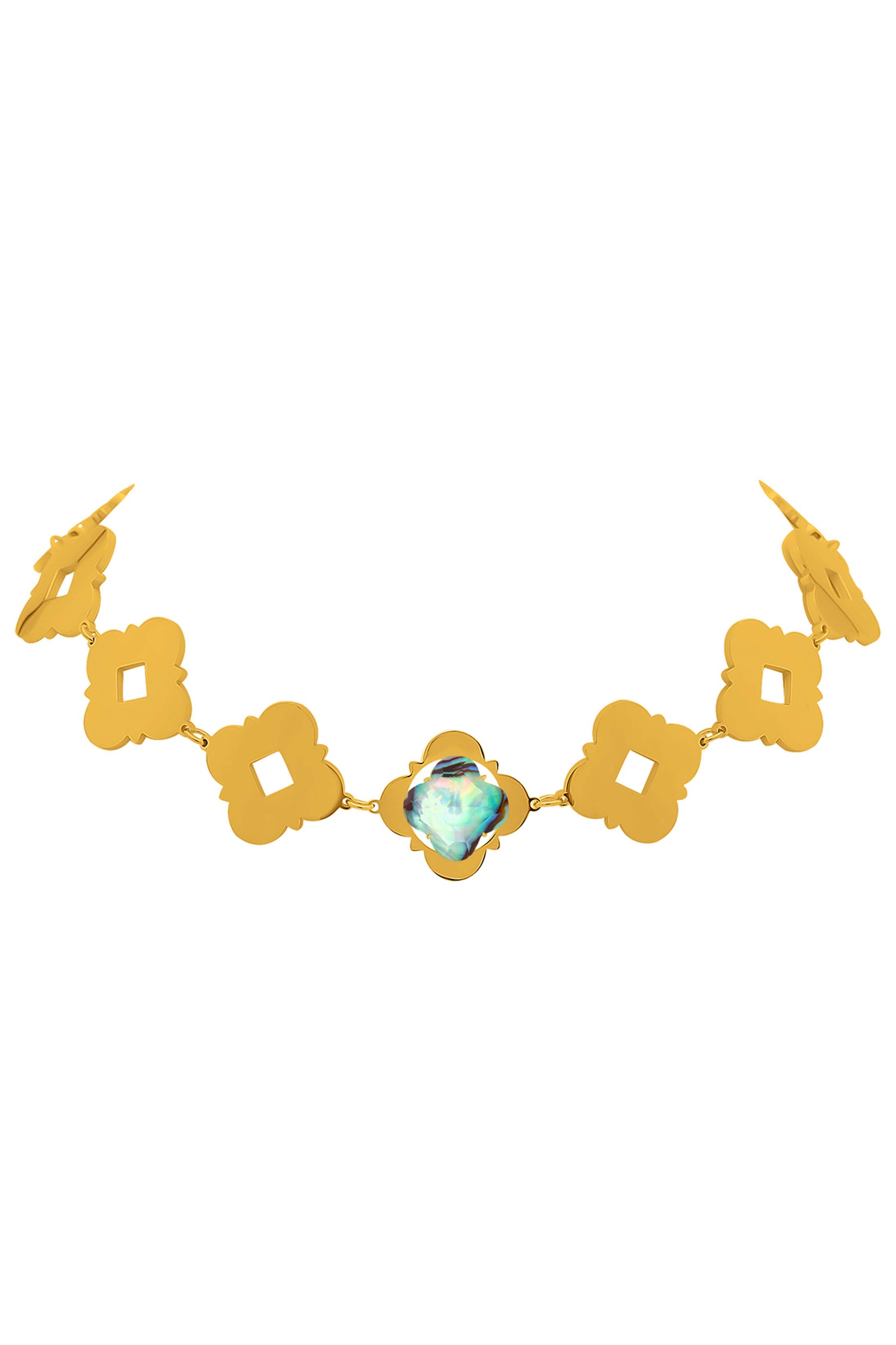 Stone Station Abalone Stone Choker