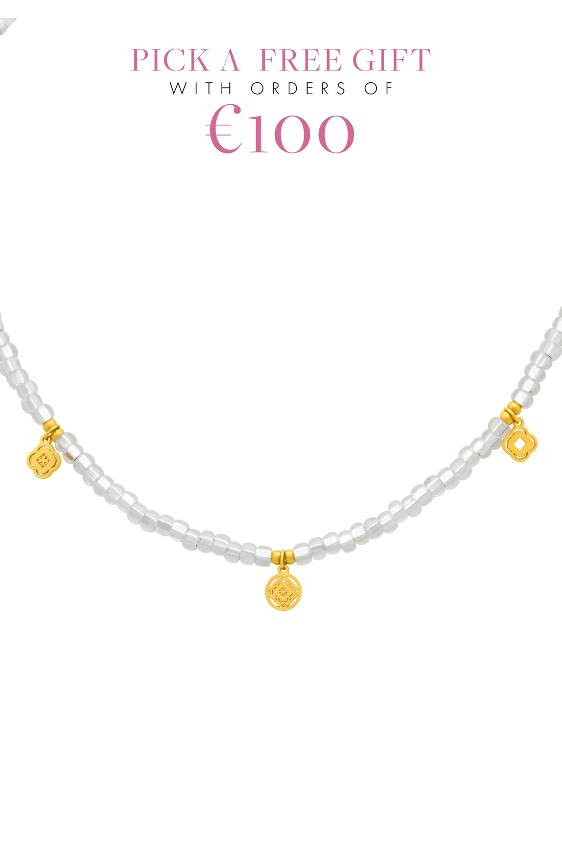 Bianca’s White Beaded Necklace