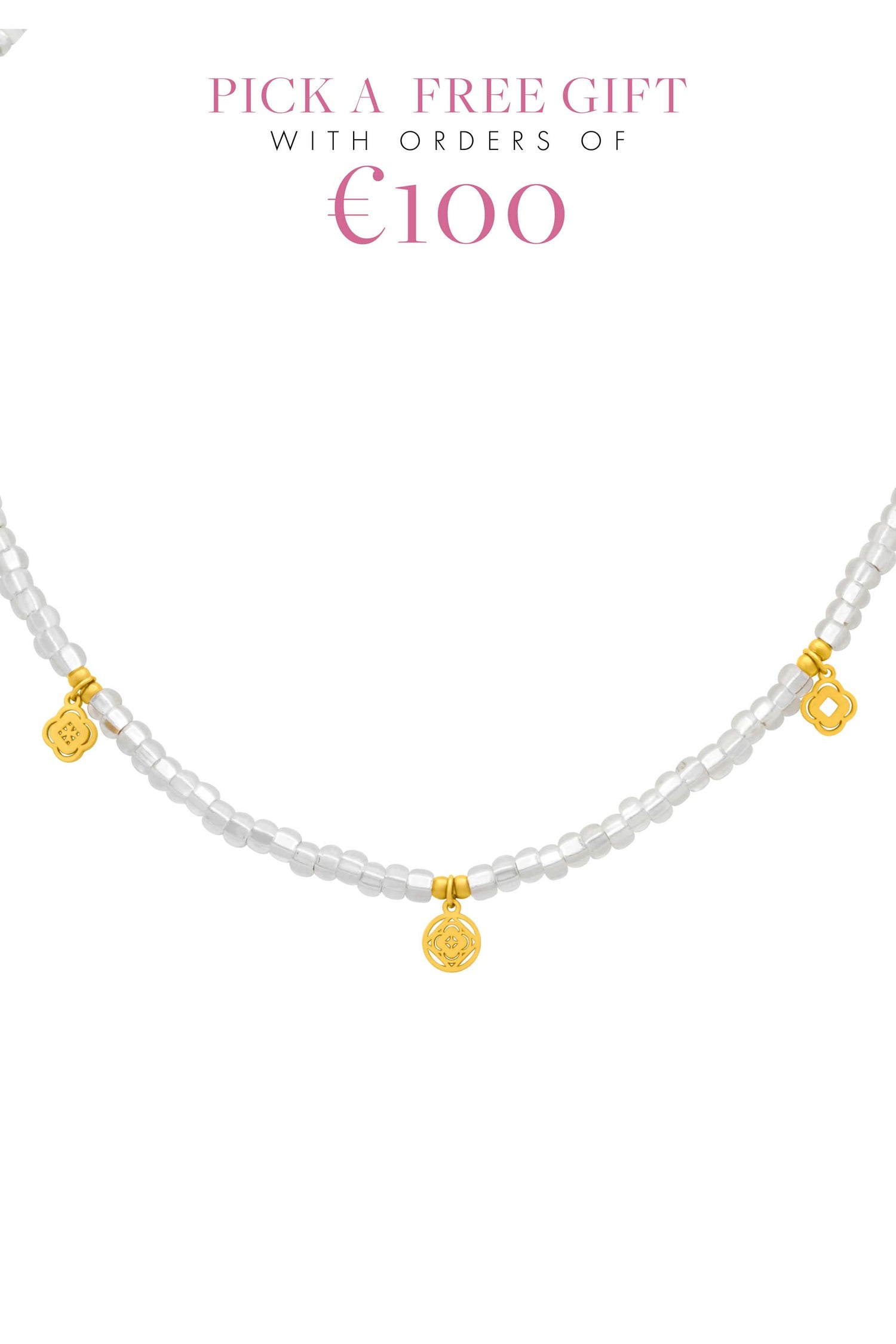 Bianca’s White Beaded Necklace