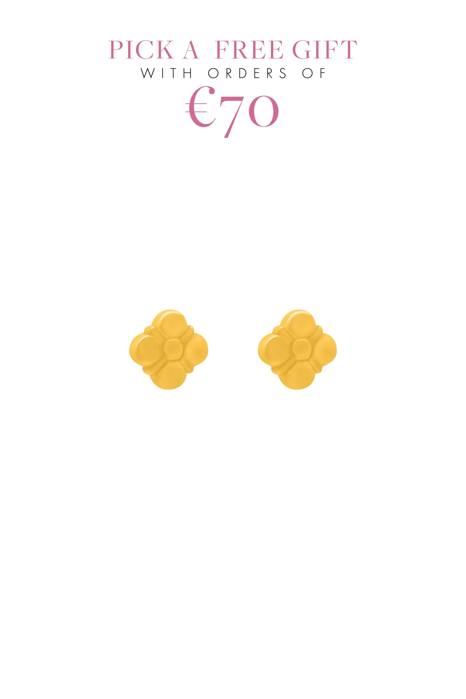 Fjura Tile Stud Earring Set