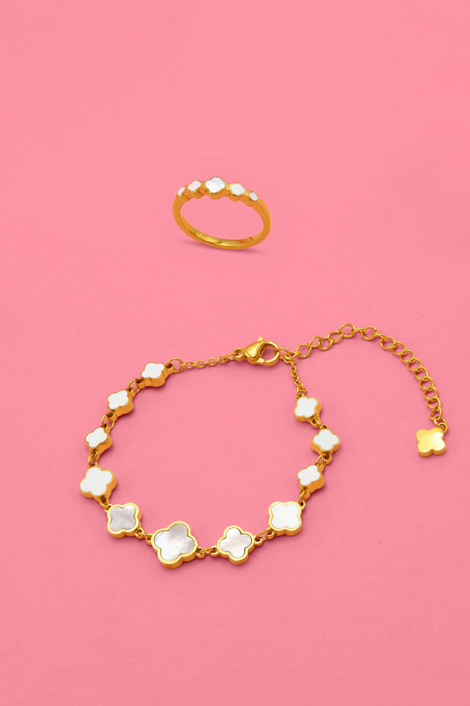Sofia Perla Ring &amp; Bracelet Gift Set