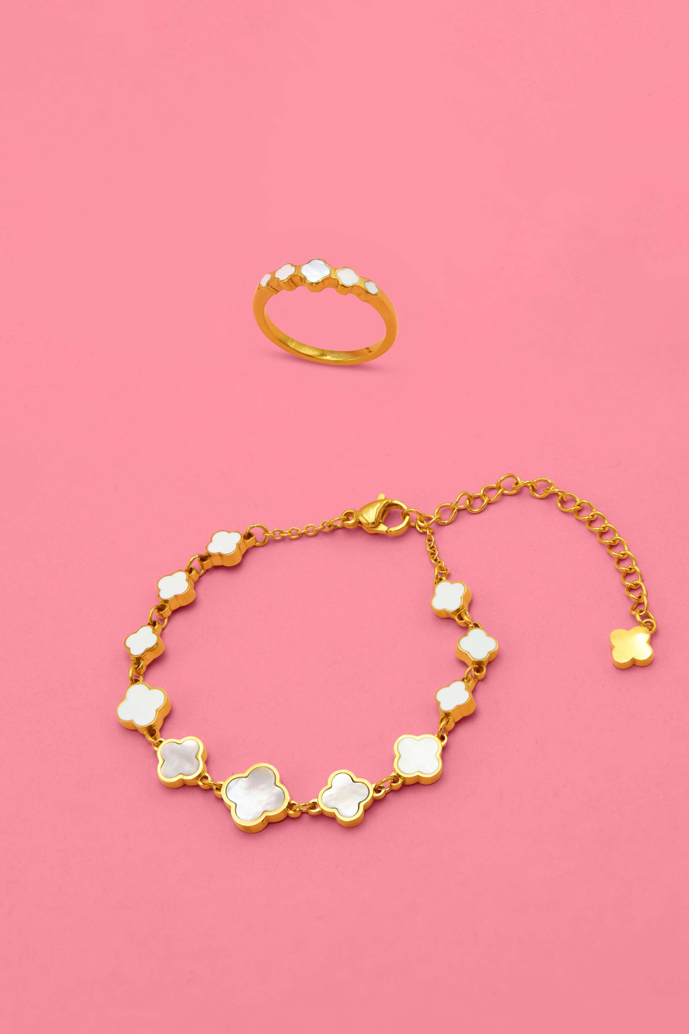 Sofia Perla Ring &amp; Bracelet Gift Set