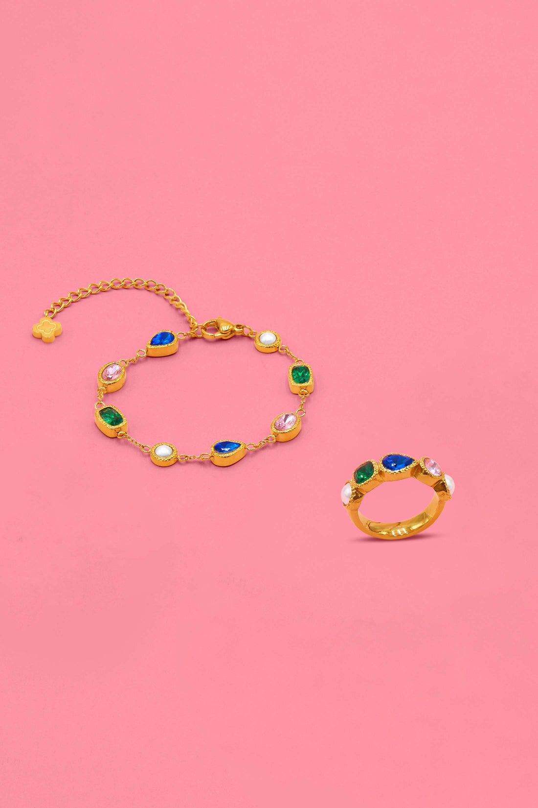 Fortress Ring &amp; Citadel Whisper Bracelet Gift Set