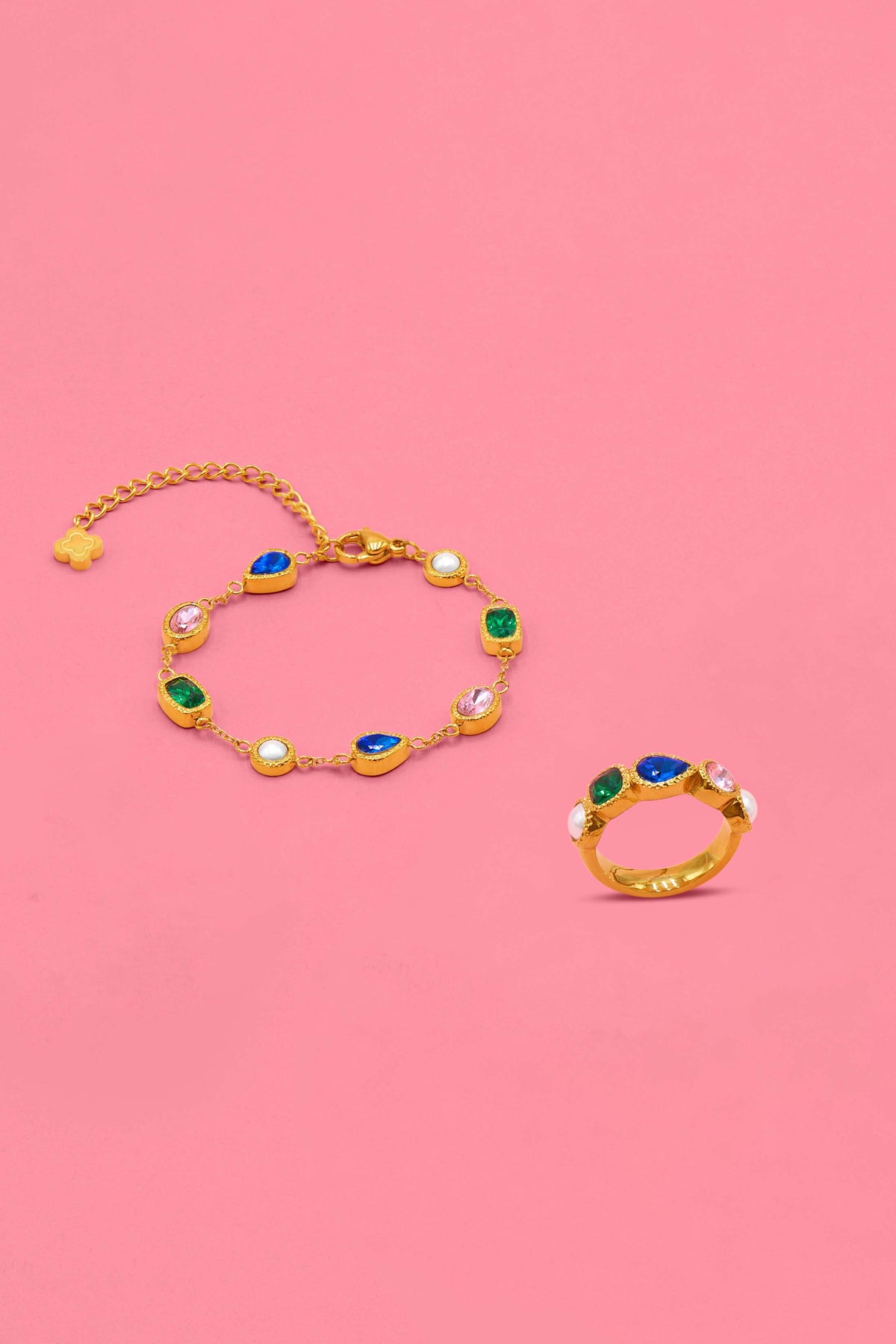 Fortress Ring &amp; Citadel Whisper Bracelet Gift Set