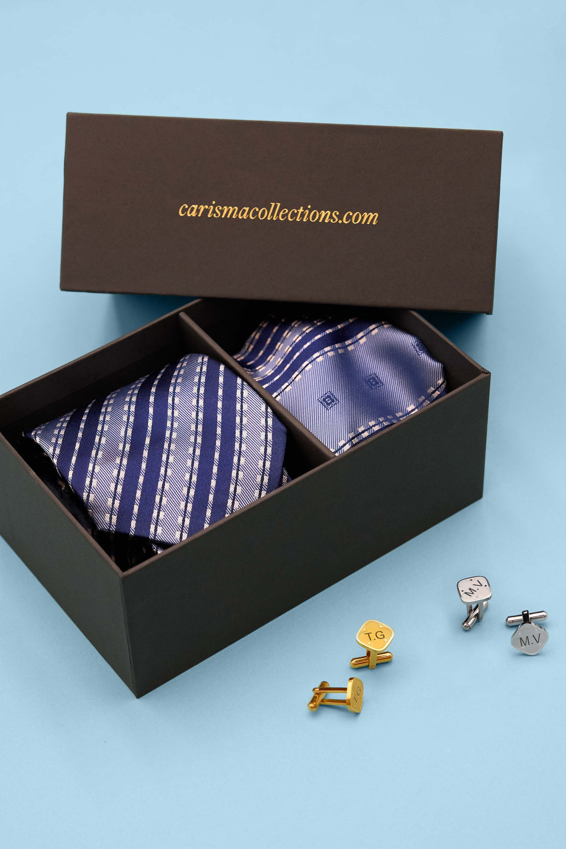 Coastline Tie &amp; Pocket Square &amp; Oliver&
