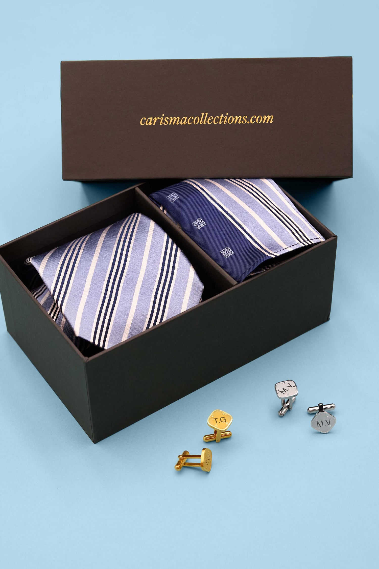 Portofino Tie &amp; Pocket Square &amp; Oliver&