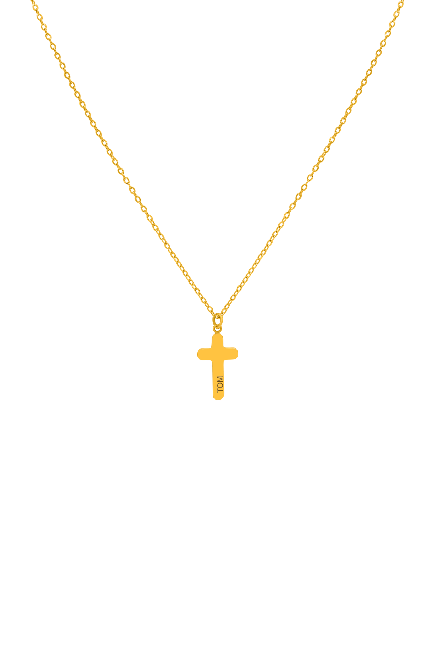 Cross Gold Necklace &amp; Bracelet Gift Set