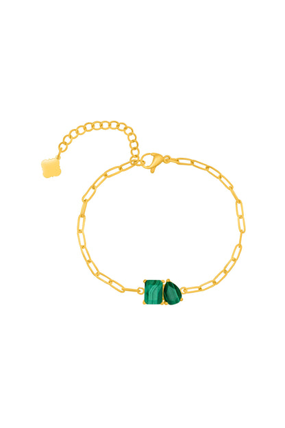 Malachite Harmony Duo Bracelet