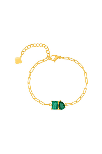 Malachite Harmony Duo Bracelet