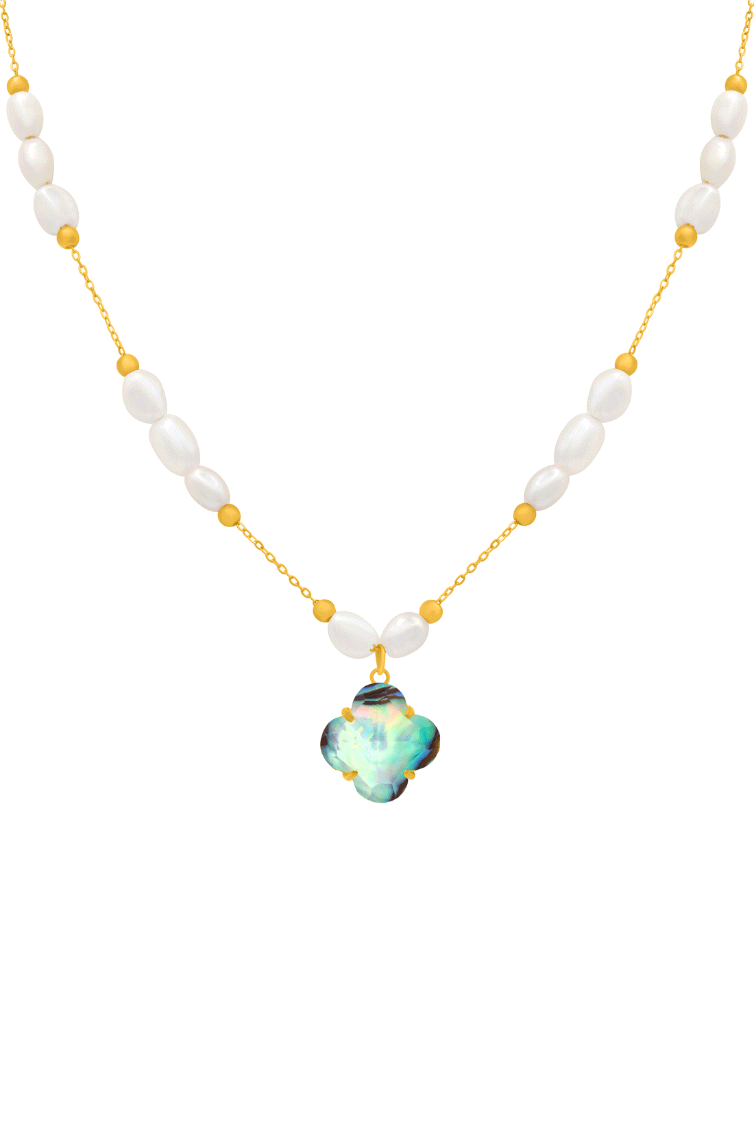 Stone Station Pearl Muse Necklace