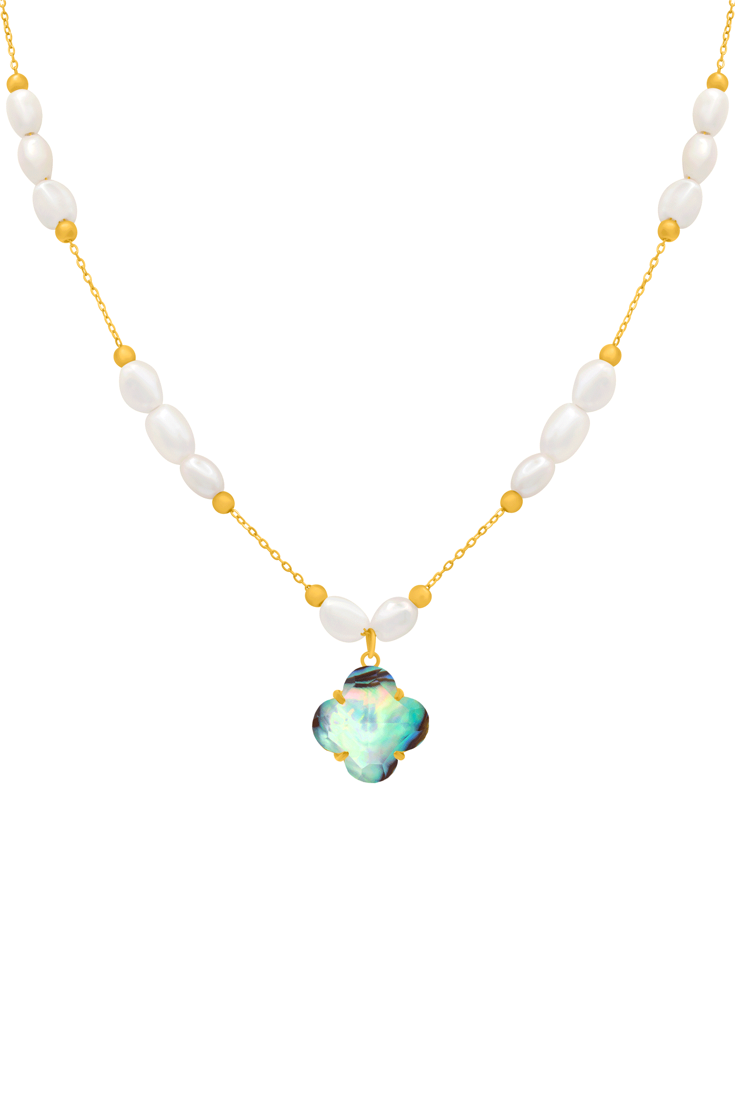 Stone Station Pearl Muse Necklace