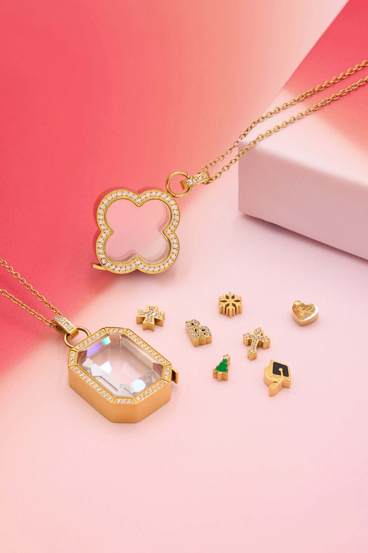 The Carisma Capsule Signature Charm Locket and coordinating designs