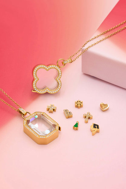The Carisma Capsule Signature Charm Locket and coordinating designs