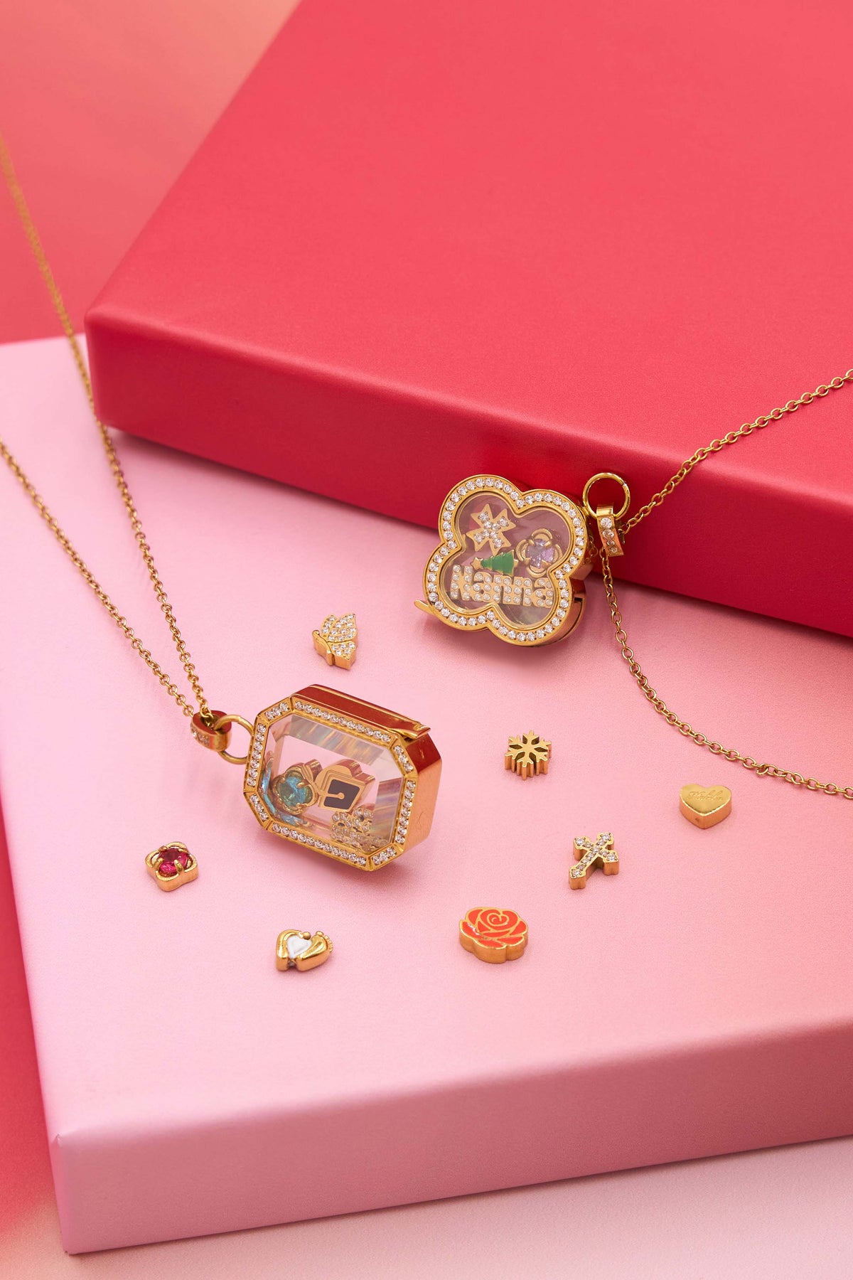 The Carisma Capsule Signature Charm Locket and coordinating designs