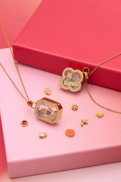 The Carisma Capsule Signature Charm Locket and coordinating designs