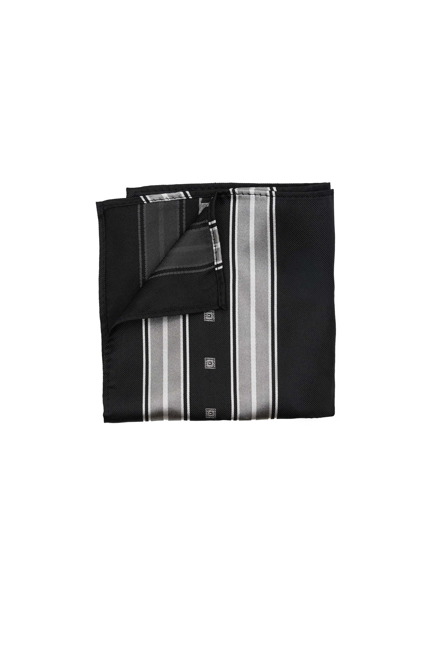 Obsidian Formal Tie &amp; Pocket Square