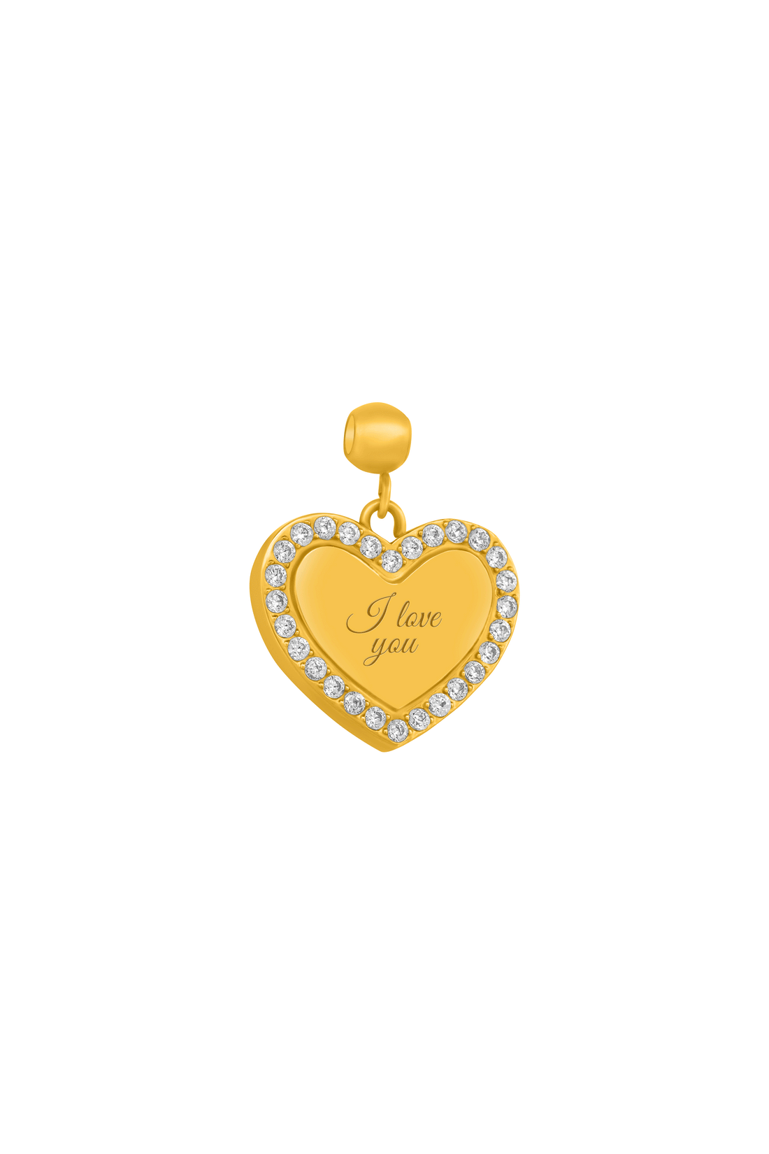 Qalbi Halo Valentine’s Toggle Charm Pendant