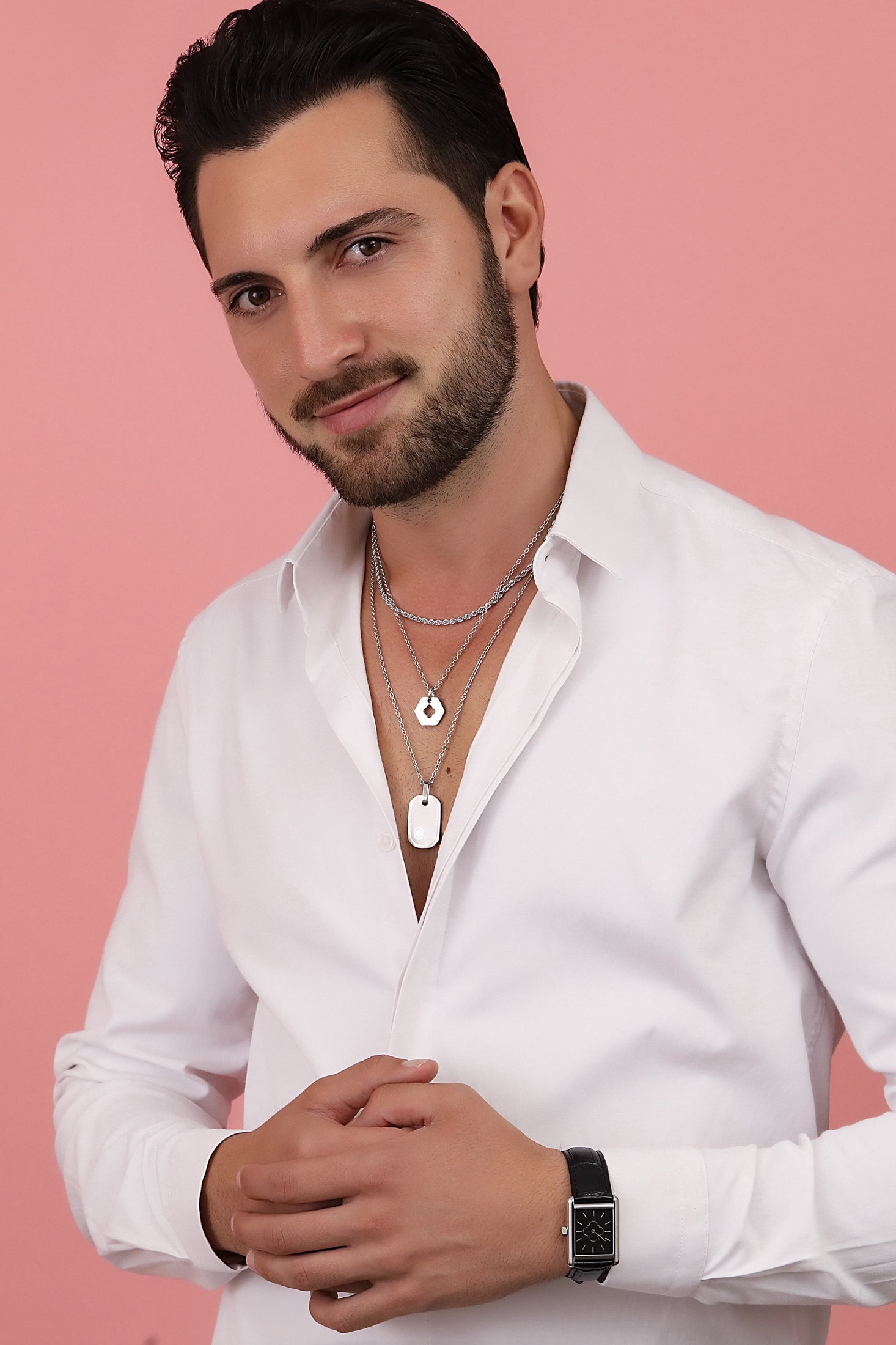 Carisma Logo Silver Tag &quot;L-Aqwa Wieħed&quot; Pendant