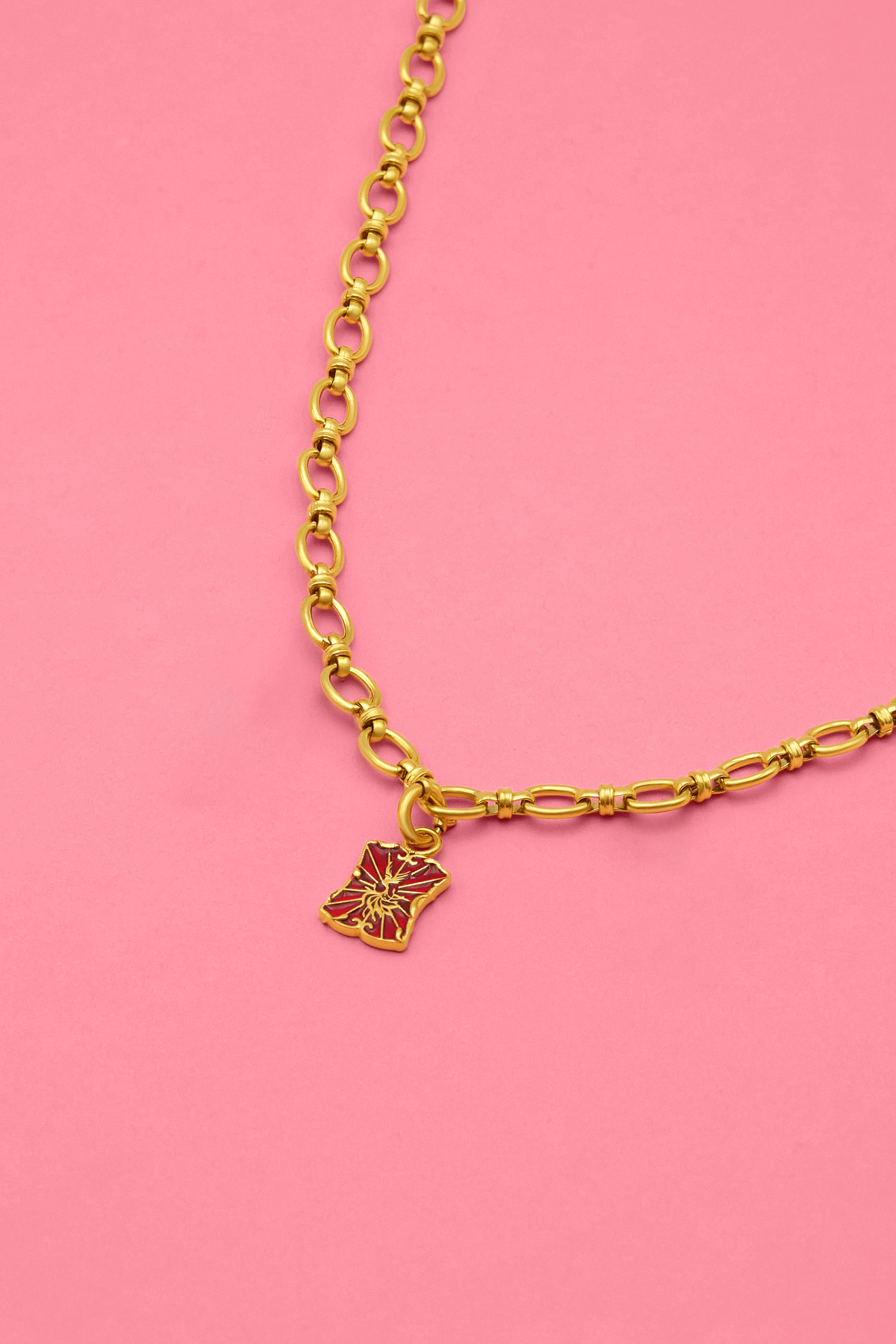 Signature Link Necklace - Single Charm Gift Set